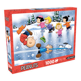 Peanuts - Skating 1000 Piece Jigsaw Puzzle