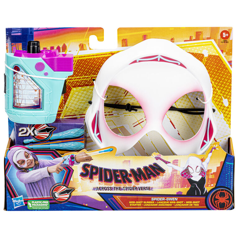 MODRYER Gwen Spider Man Casque Masque Adultes Enfants Halloween Dég