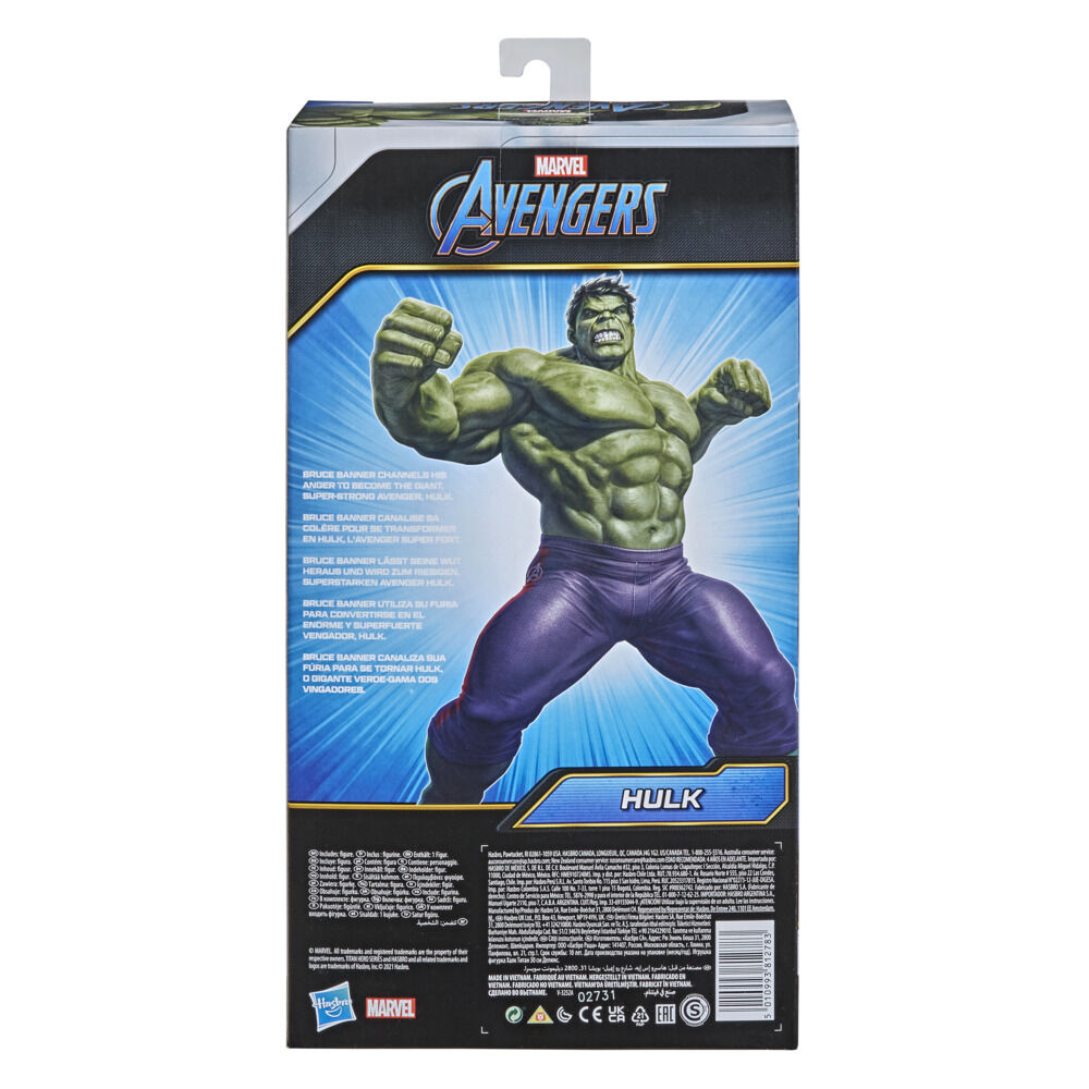 Marvel Avengers Titan Hero Series Blast Gear Deluxe Hulk Action