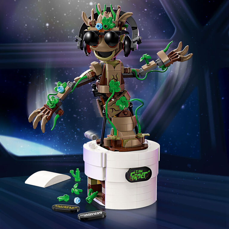 LEGO Marvel Groot dansant Jouet animé à construire 76297