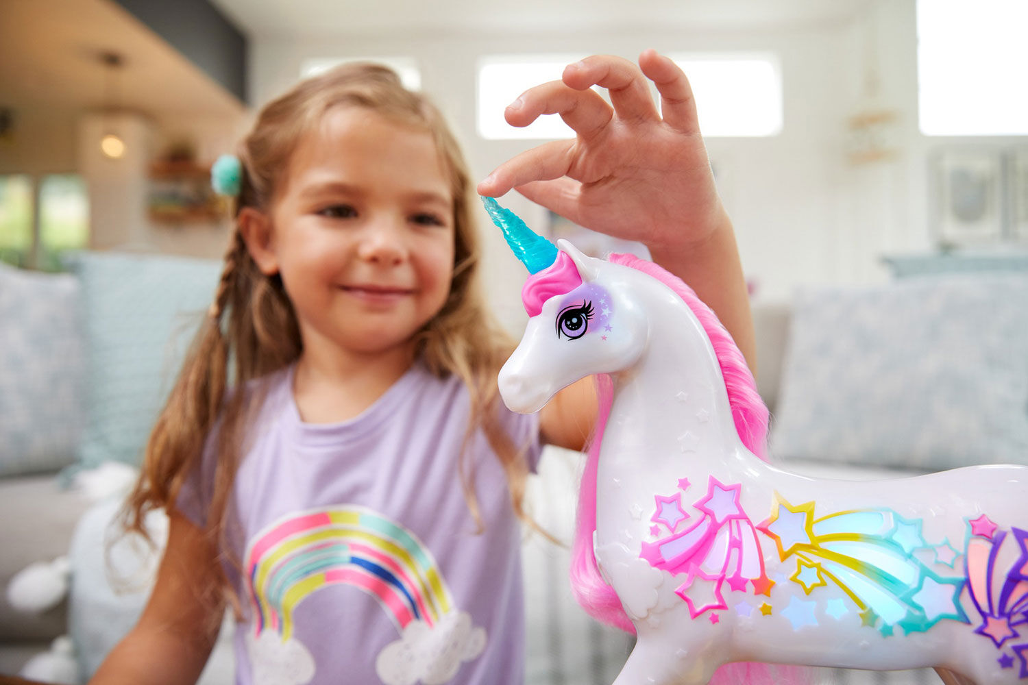 barbie dreamtopia brush and sparkle unicorn