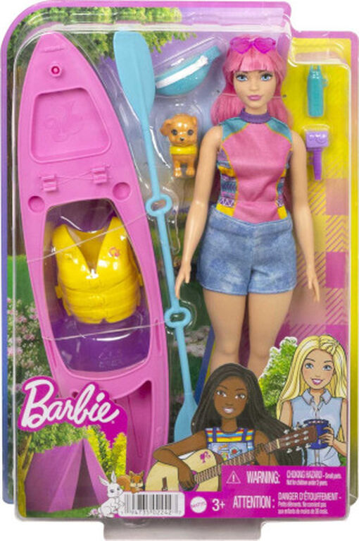 Barbie Dreamhouse Adventures Doll & Accessories, Travel Set with Daisy  Doll, Kitten, Working Suitcase & 9 Pieces ( Exclusive) : Toys & Games  