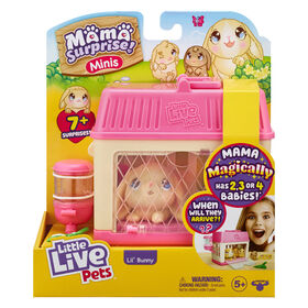 Little Live Pets - Mama Surprise Minis : Petit Lapin