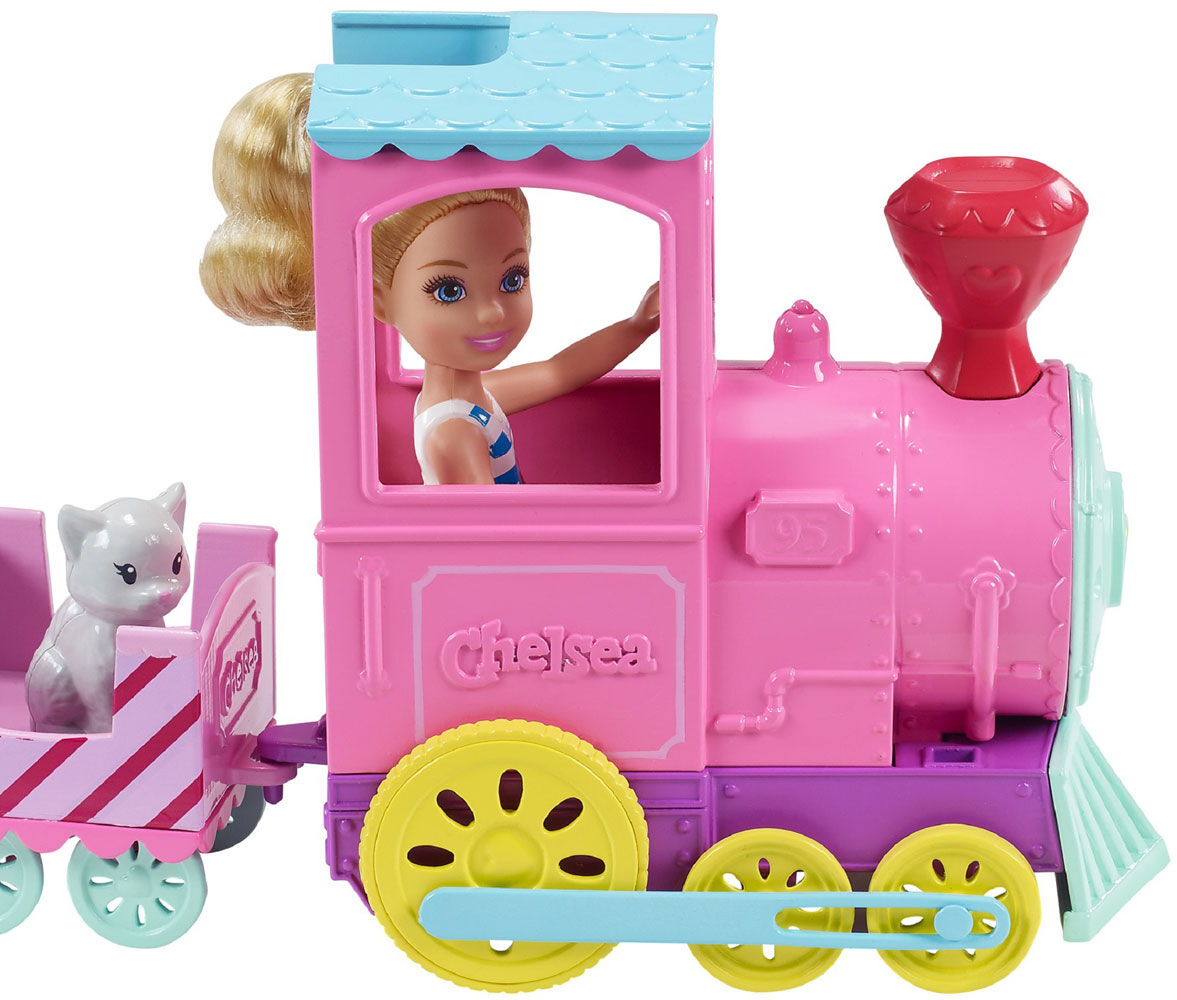 barbie chelsea train set