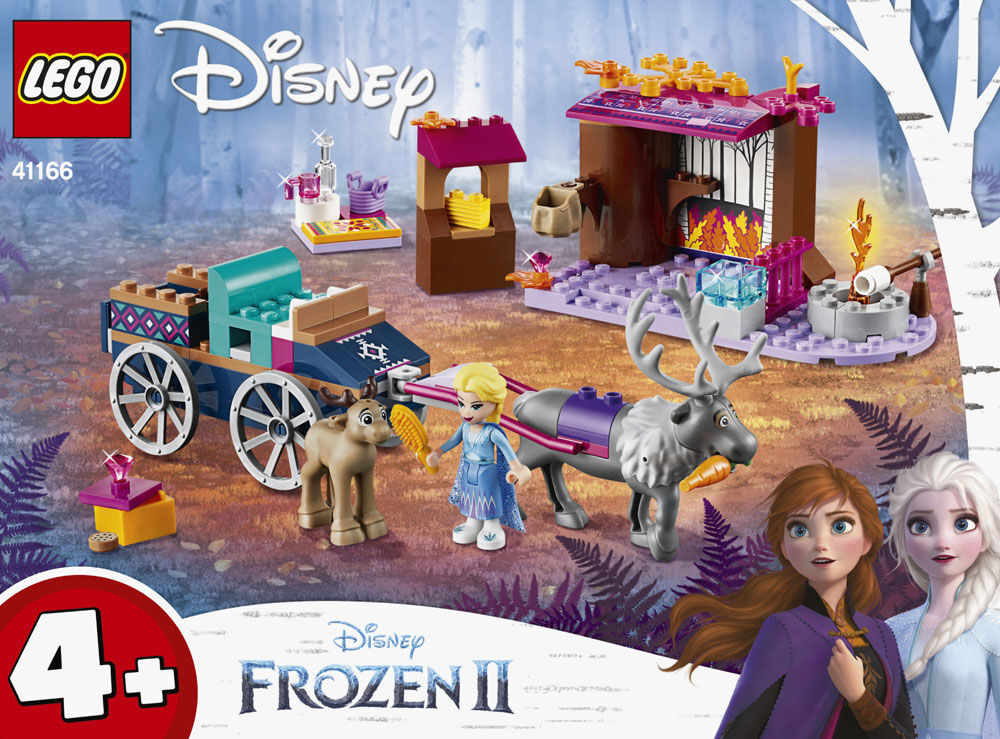 lego elsa's wagon