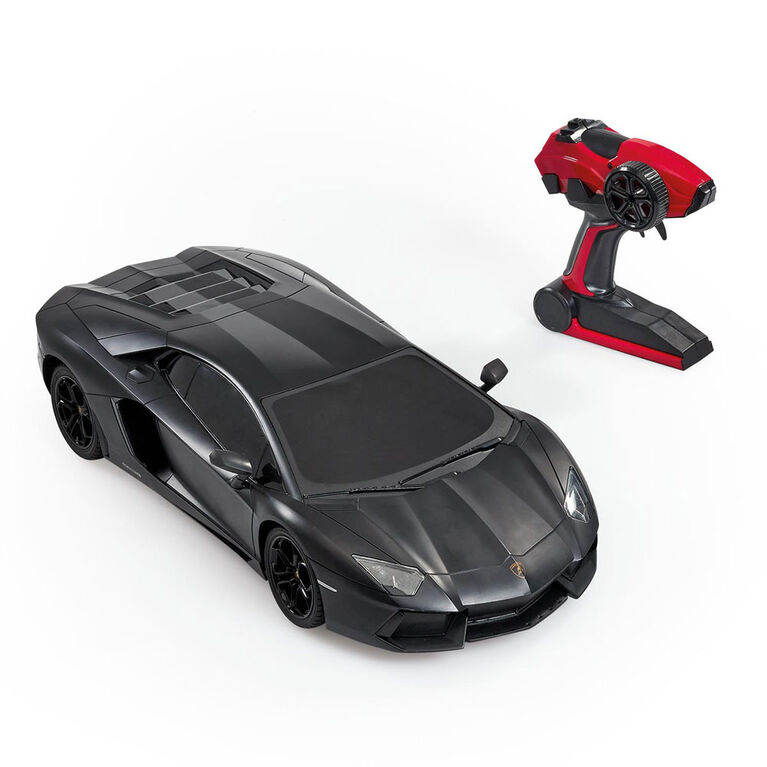 Xceler8 RC 1:10 Scale Lamborghini Aventador Coupe Black - R Exclusive |  Toys R Us Canada
