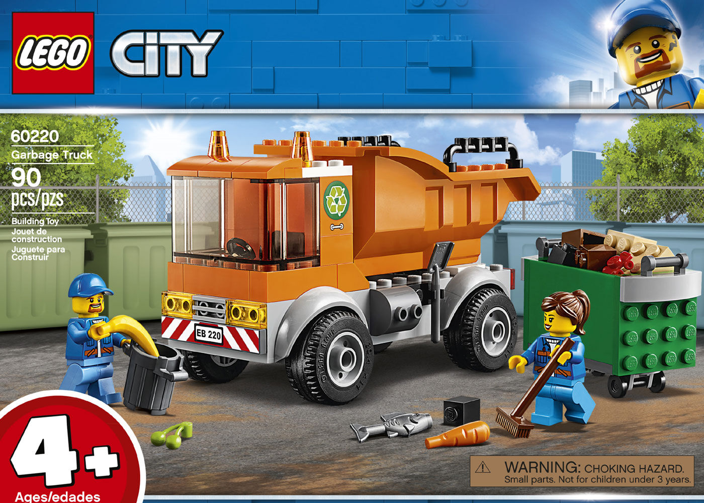 lego garbage truck instructions 60220
