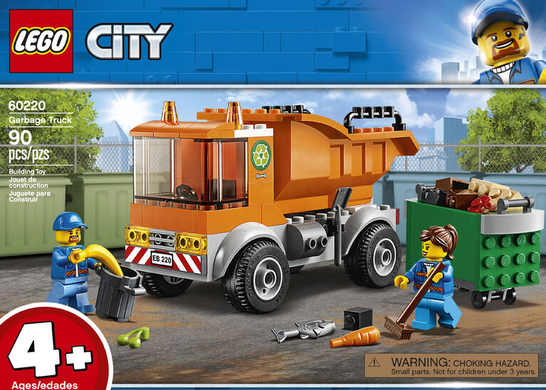 Lego City 60220 Le camion de poubelle - Lego