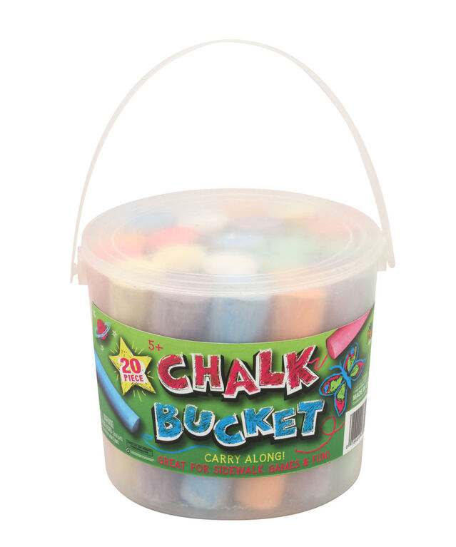20 Piece Chalk Bucket Toys R Us Canada
