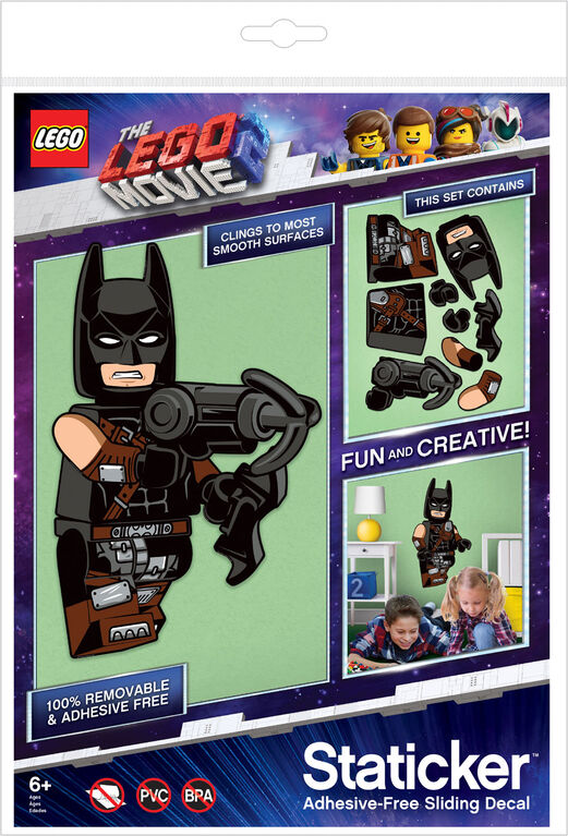 Le Film LEGO 2  Autocollants muraux : Batman