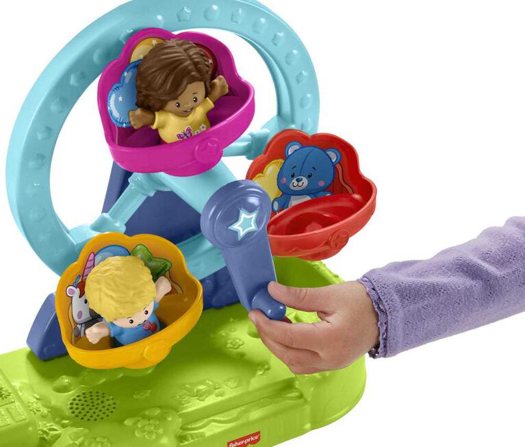.com: Fisher-Price Little People Wheelies Fishing Boat : Toys & Games