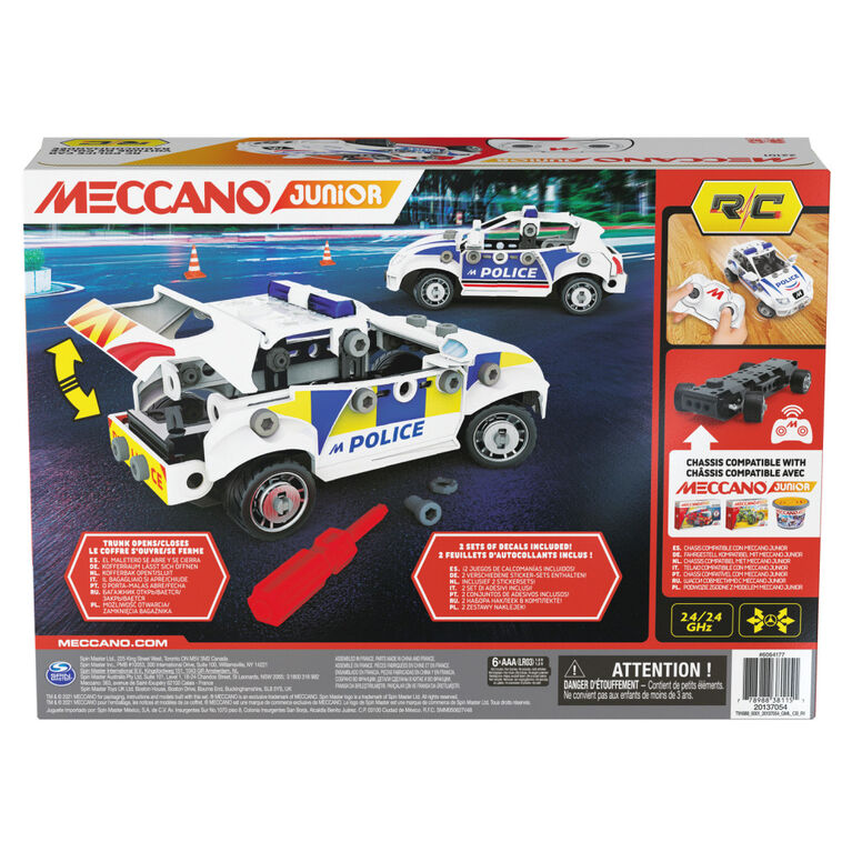 Police car rescue car from the hand in the cave - Toy car story