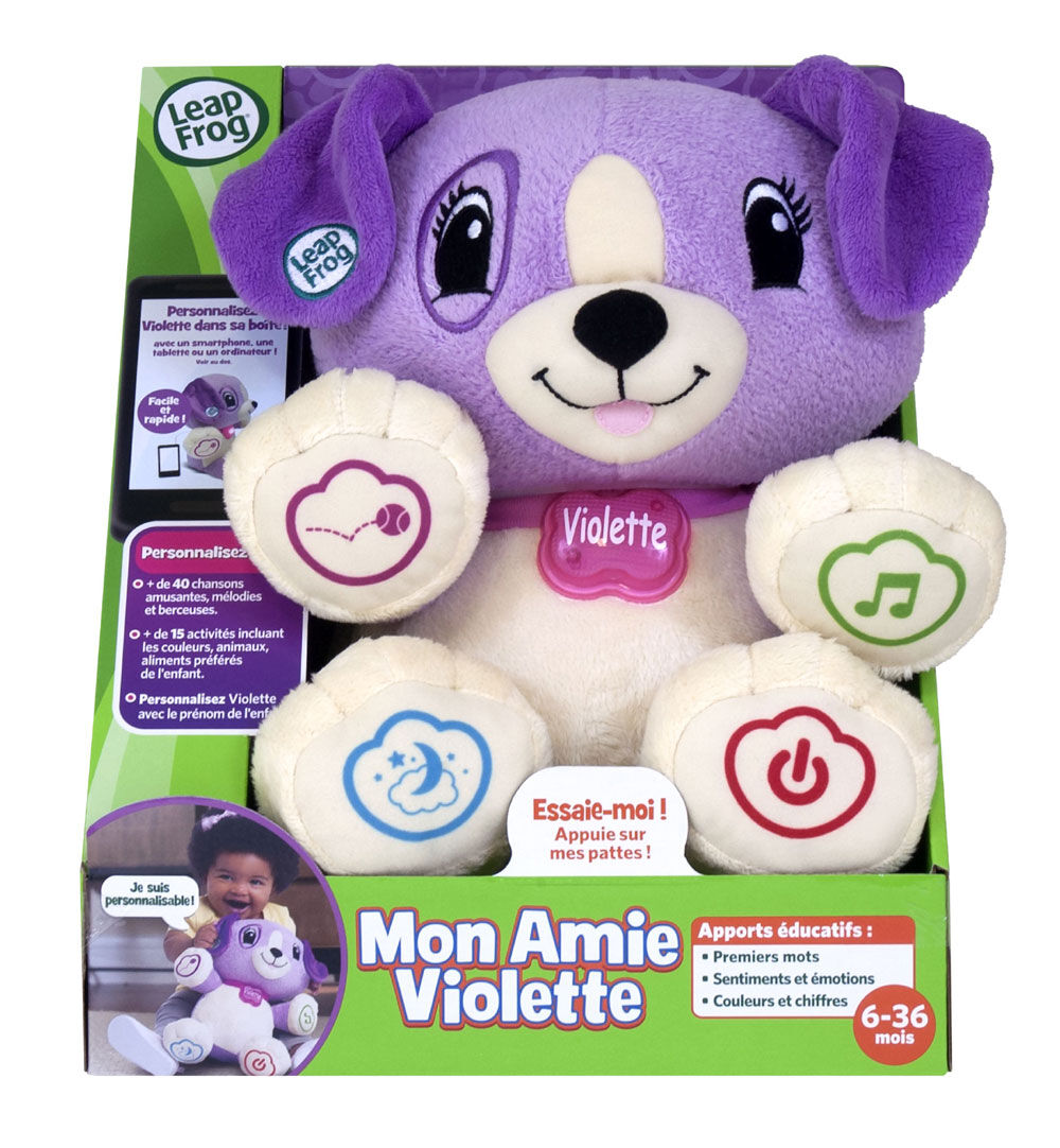 violet stuffed animal