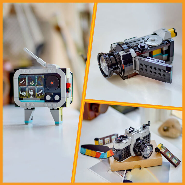 Nouveaux sets LEGO Creator 3-en-1 : Appareil Photo Rétro, Astronaute, Paon,  et plus encore 