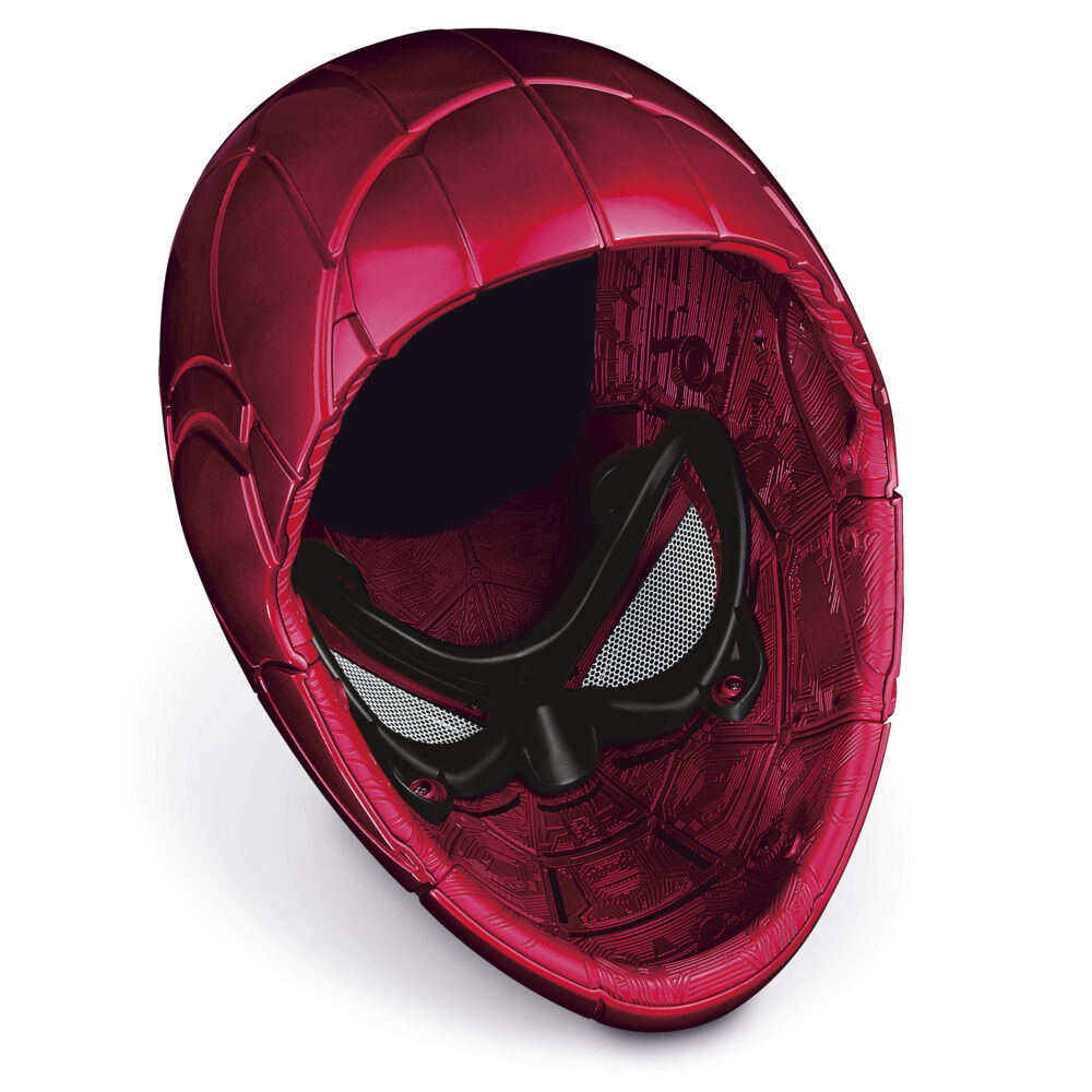 Marvel Legends Series Spider-Man Iron Spider Electronic Helmet with Glowing  Eyes, 6 Light Settings and Adjustable Fit