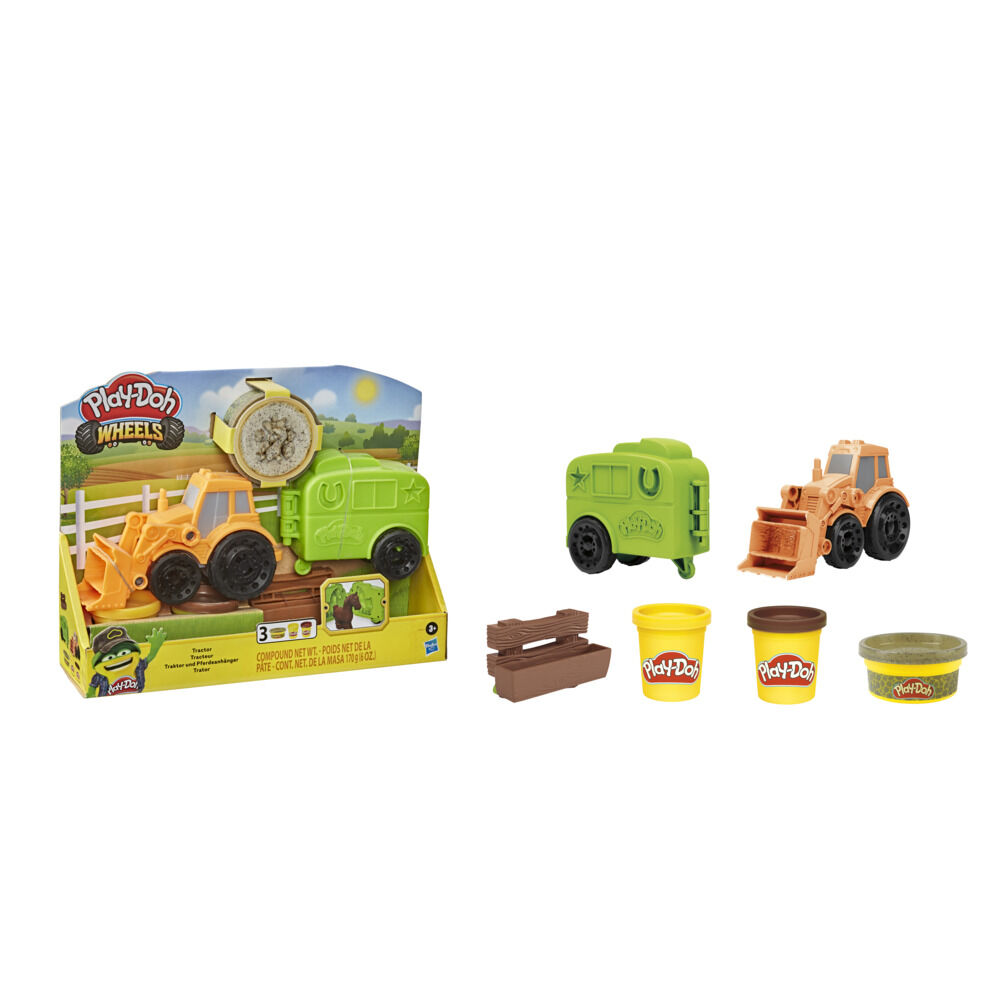 play doh tractor set