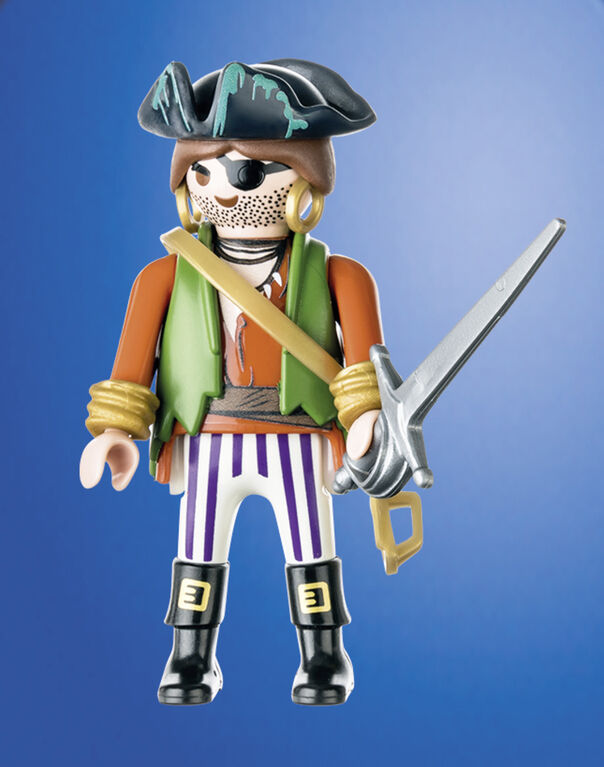 Playmobil Super 4 Figurines Pirates Treasure Island Figurine Sword