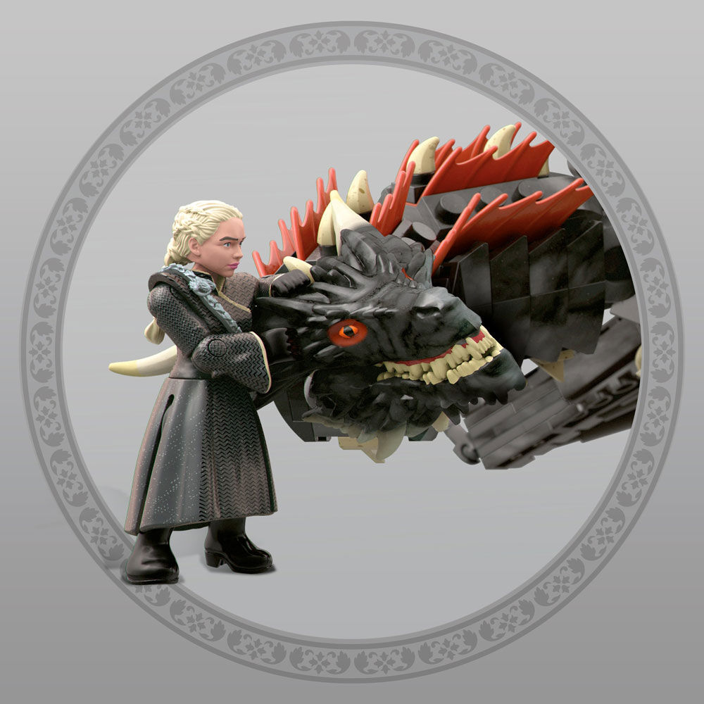 Mega construx game of on sale thrones daenerys & drogon