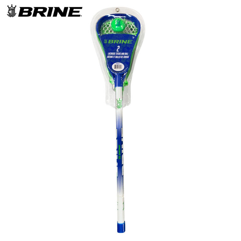 Brine 30" Plastic Lacrosse Sticks Combo - 2 Pack