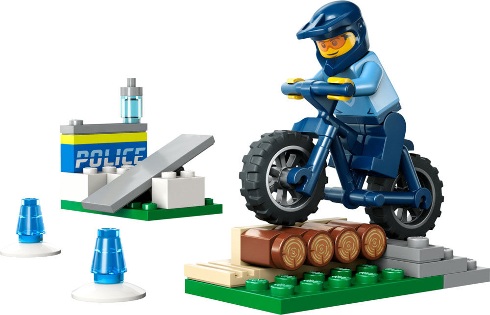 Toy police best sale bike