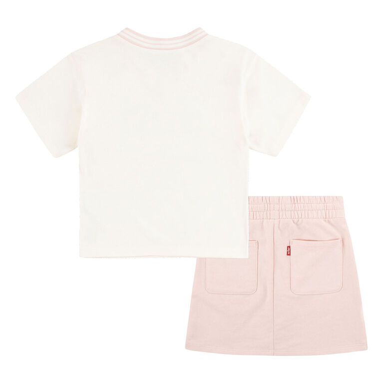 Ensemble T-shirt and Jupe Levis- Rose - Taille 5