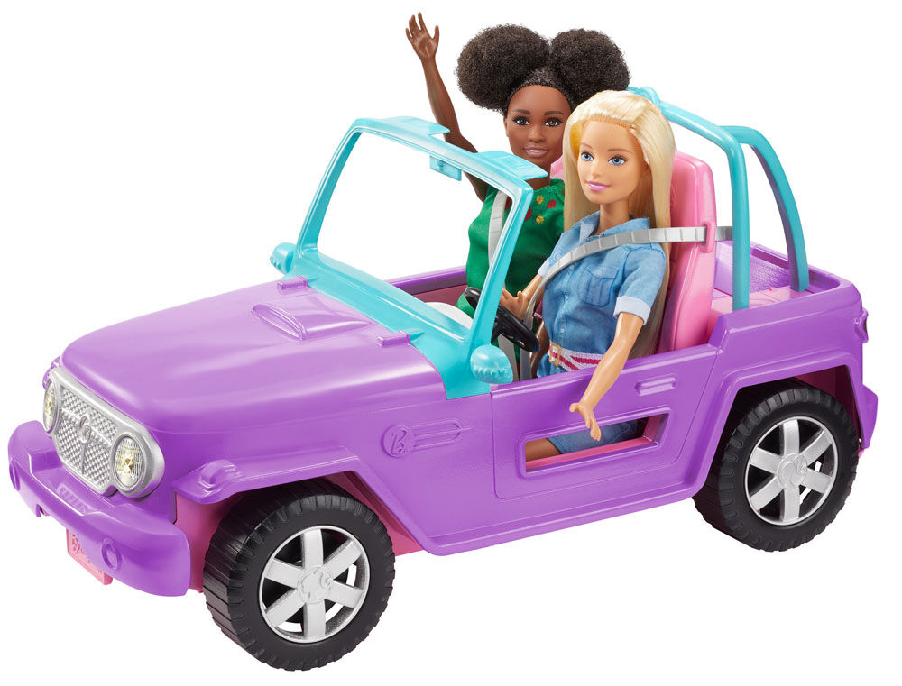 Pink and deals purple barbie jeep