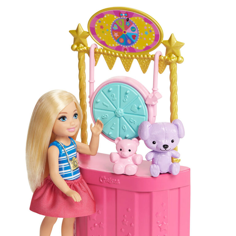 Barbie Club Chelsea Doll and Carnival Playset