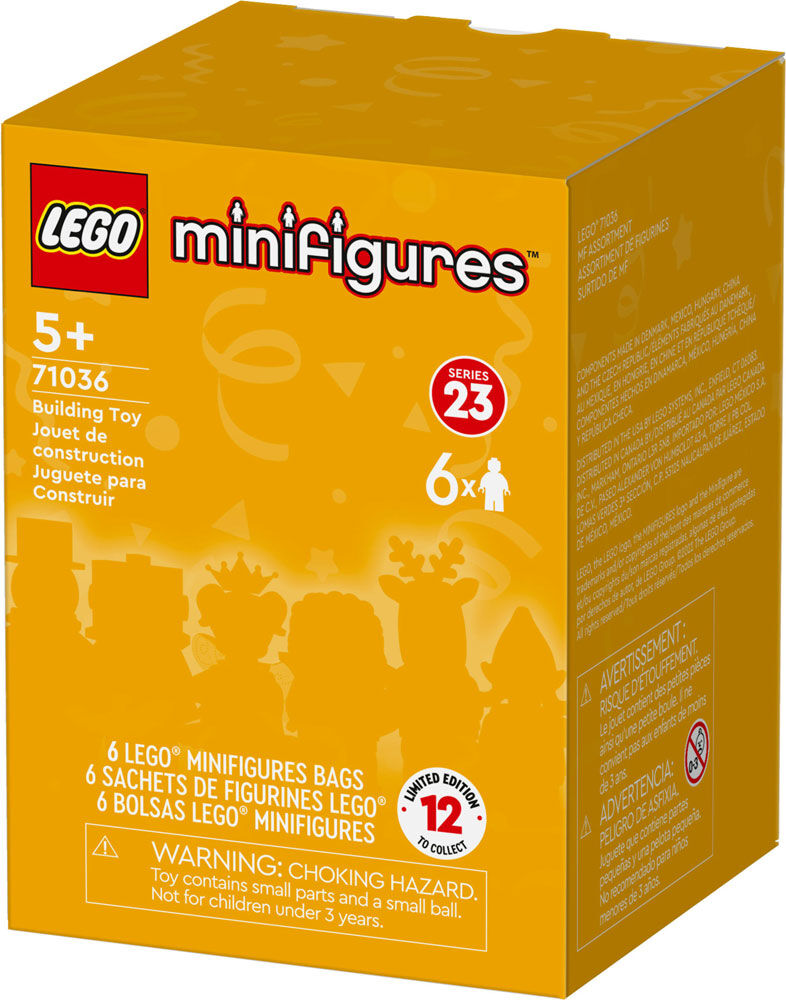 LEGO Minifigures Series 23 6 Pack 71036 Building Toy Set (1 Pack of 6 Bags)