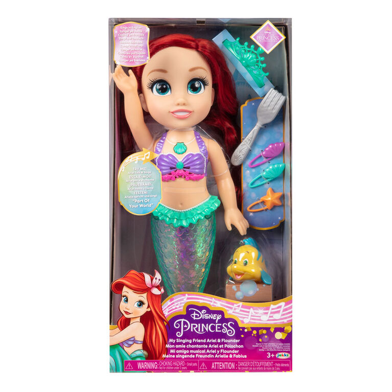 Hasbro E0246 Mini poupée disney princesses ariel et son bateau