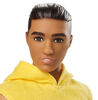 Barbie Ken Fashionistas Doll #131 - Yellow Hoodie