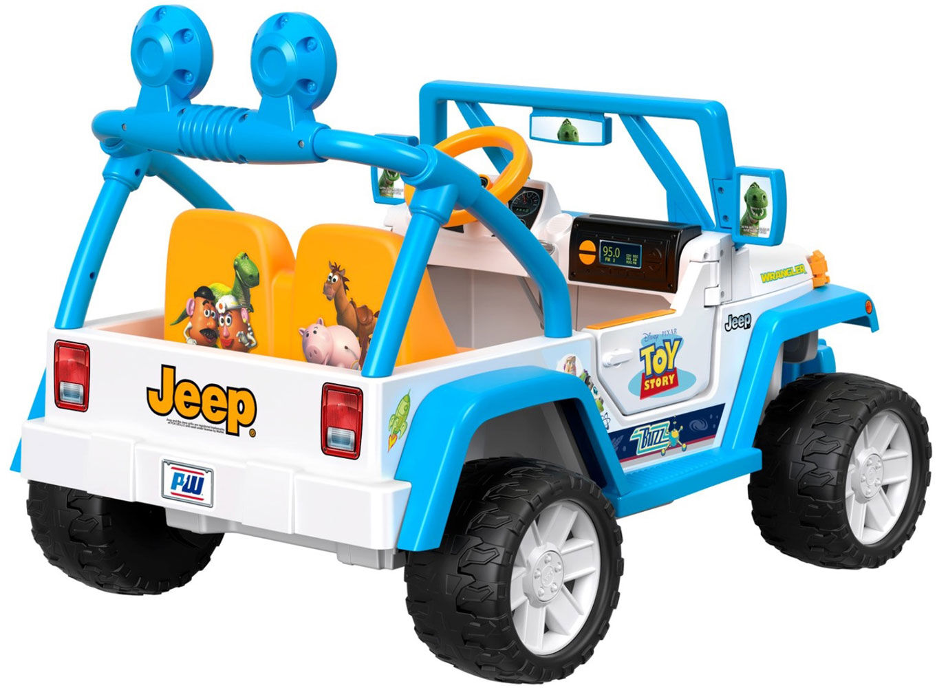 power wheels disney pixar toy story jeep wrangler