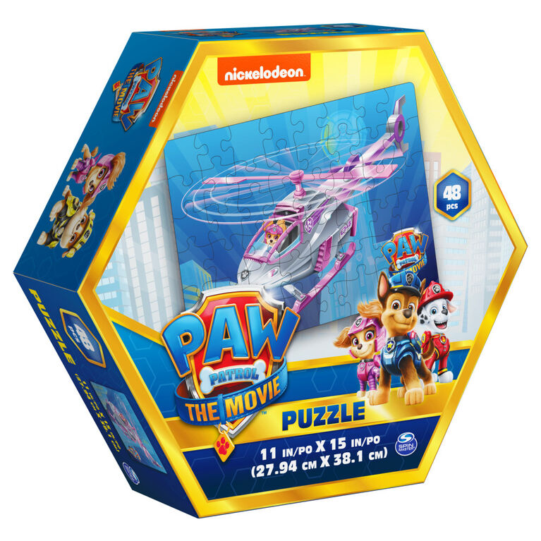 PAW Patrol The Movie, 48 Piece Jigsaw Puzzle, Skye