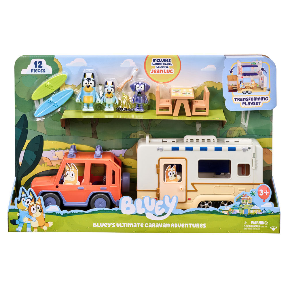 Bluey's Ultimate Caravan Adventures Playset - R Exclusive | Toys R