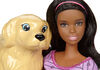 Barbie Newborn Puppy Playset