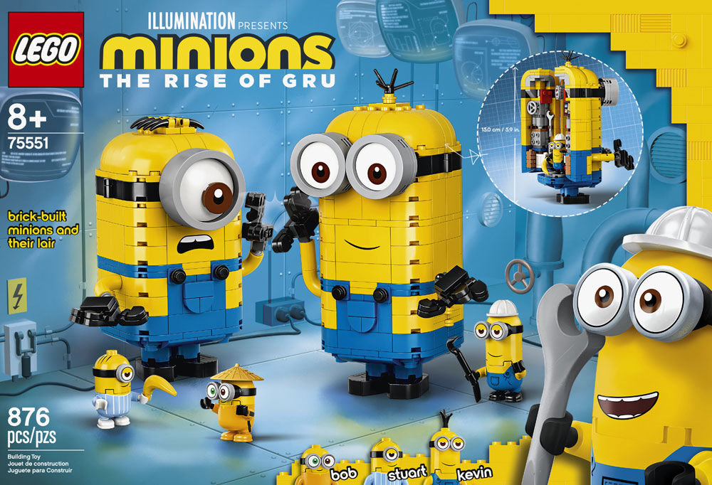 lego minions and their lair