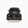 KIDSVIP Officially Licensed Mercedes G Series 24V 4x4 Kids Ride-On 2-Seater Car w/ Rubber Wheels, Music, RC - Matte Black