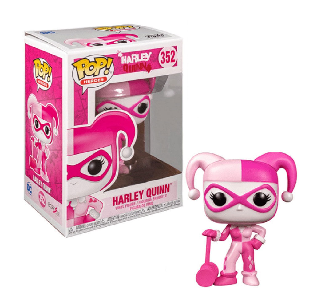 funko pop harley quinn breast cancer