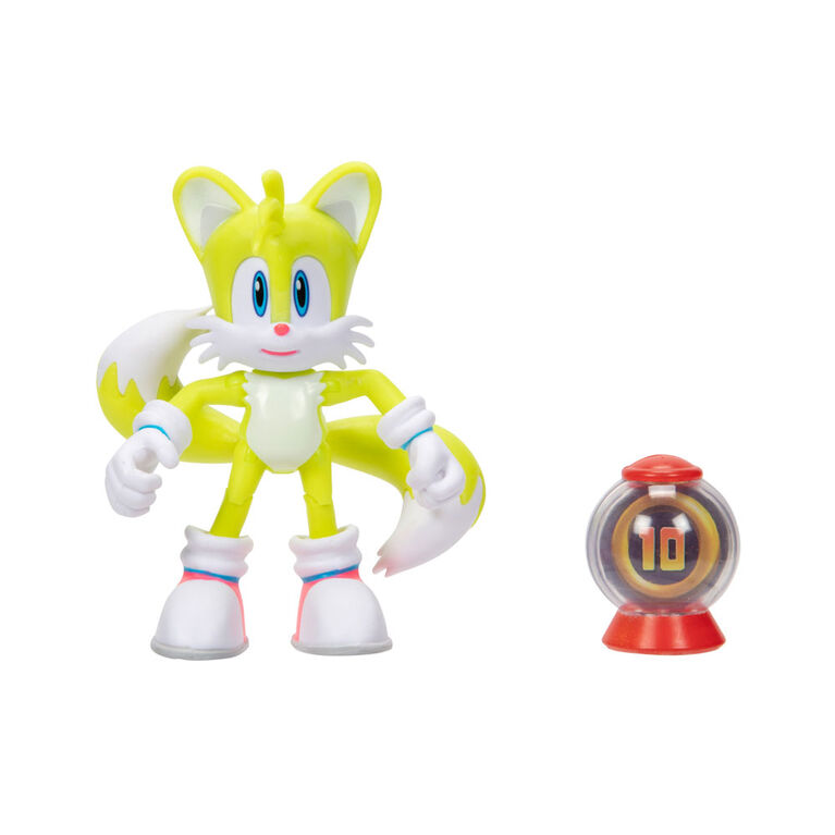 Sonic The Hedgehog NEON TAILS Super Ring 30th Anniversary Jakks 4