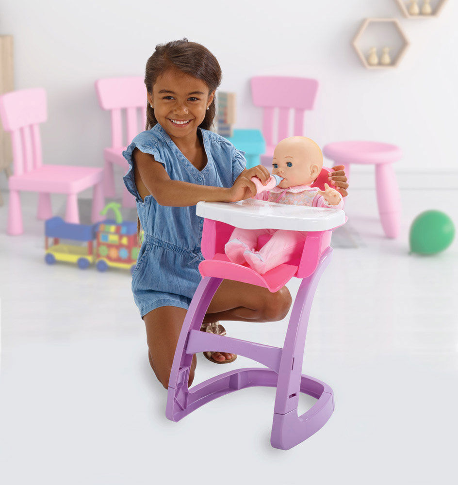 you and me baby doll high chair