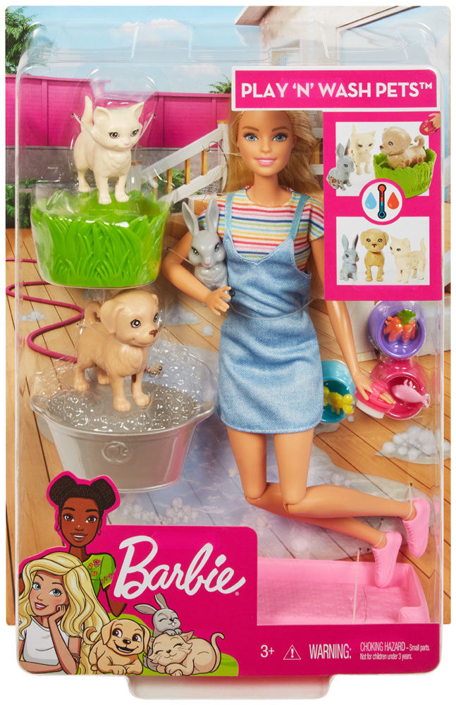 barbie pet wash