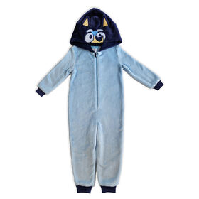 Bluey Hooded Onesie - Blue 3T