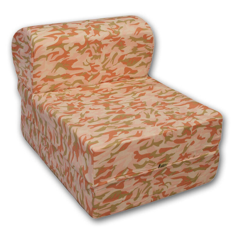 Comfy Kids Flip Chair Pink Camo