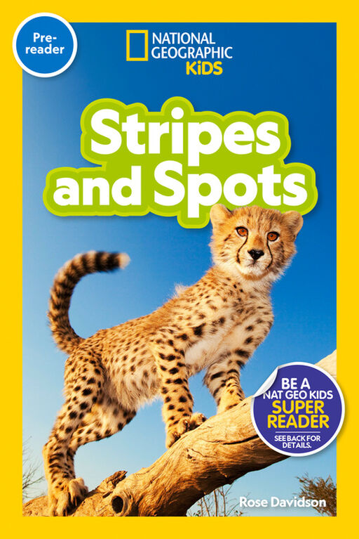 National Geographic Readers: Stripes and Spots (Pre-Reader) - Édition anglaise