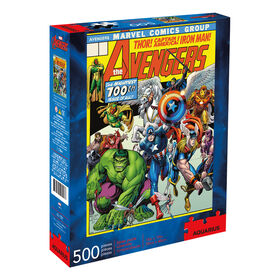 Marvel Avengers Cover 500 Piece Jigsaw Puzzle