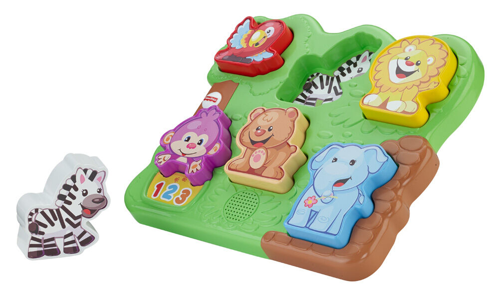fisher price laugh and learn farm animal puzzle
