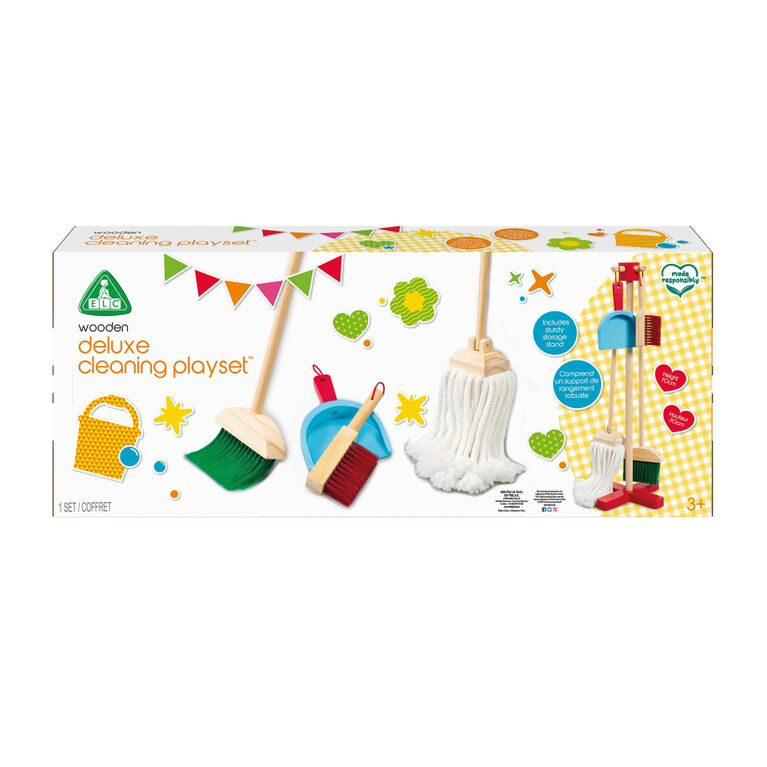 Early Learning Centre Wooden Deluxe Cleaning Playset - R Exclusive