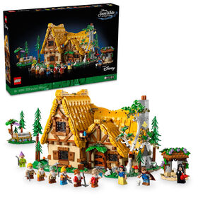 LEGO Disney Snow White and the Seven Dwarfs' Cottage Build and Display Set 43242