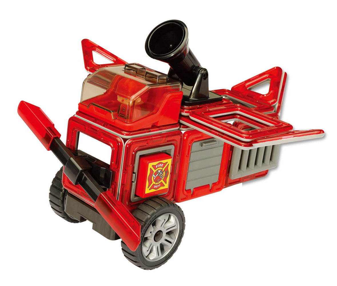 magformers fire truck