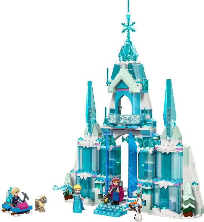 LEGO Disney La Reine des neiges Le palais de glace d'Elsa Jouet de construction 43244