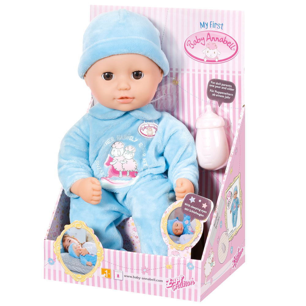 baby annabell sleeping brother doll